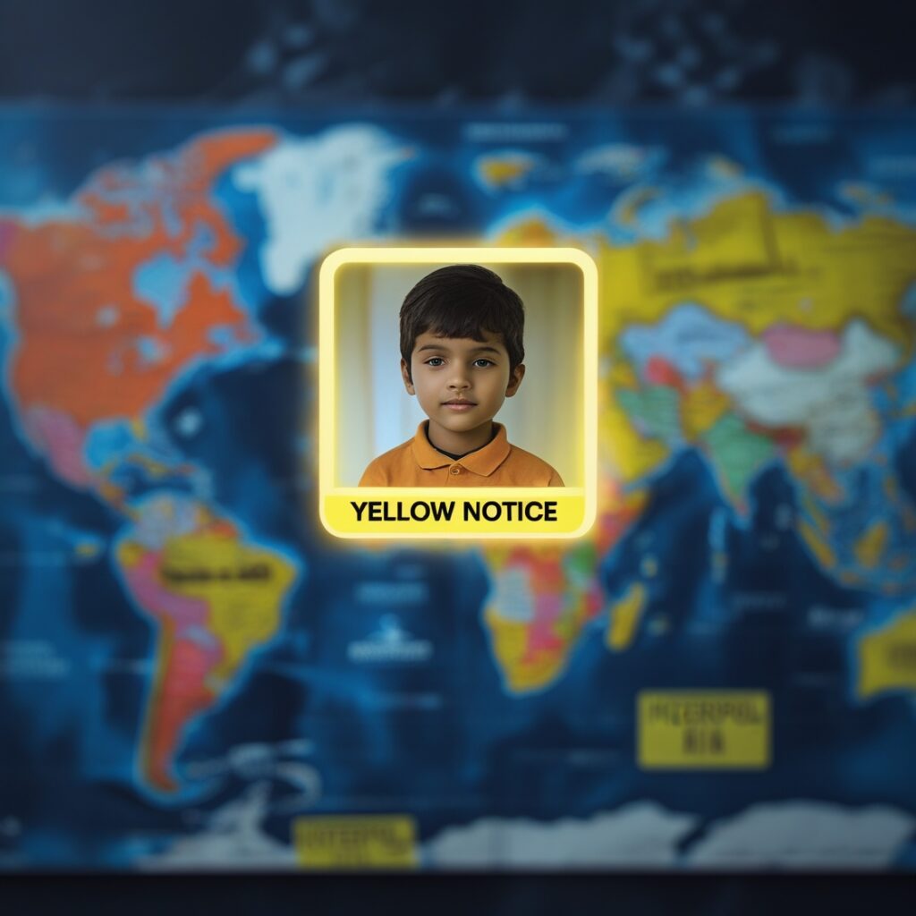 Missing child alert issued through INTERPOL Yellow Notice system