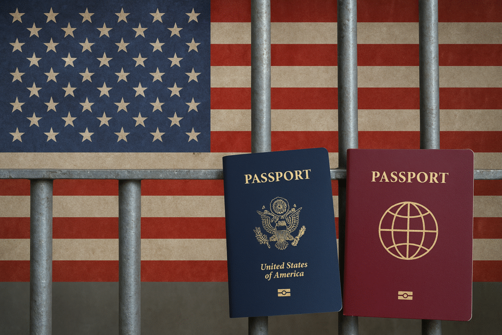 U.S. prisoner transfer treaties explained with passports and prison bars.